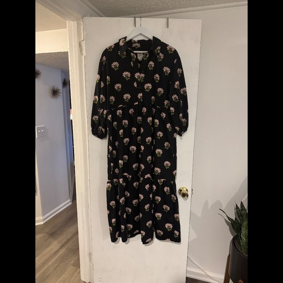 Maeve by Anthropologie - The Bettina Tiered Shirt Dress (Size: Large) - Picture 1 of 3